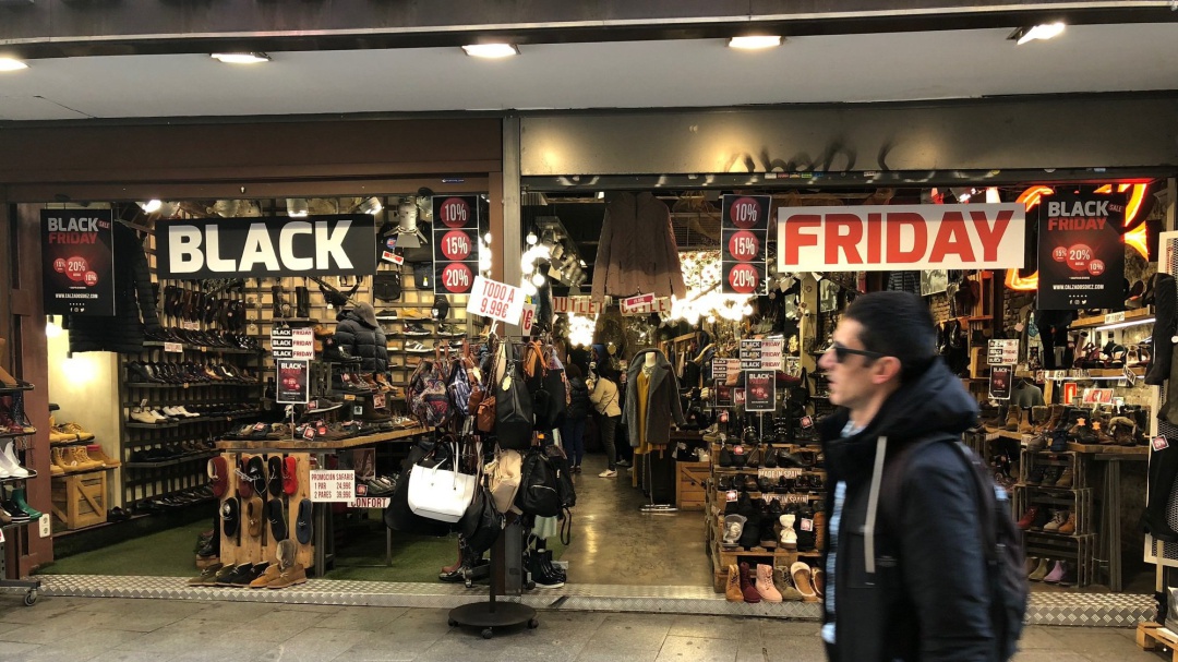 El Black Friday crecerá menos en España