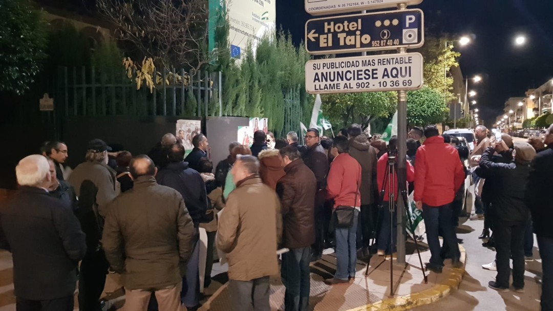 Los partidos políticos de Ronda piden por primera vez el voto en el inicio de campaña de las elecciones andaluzas