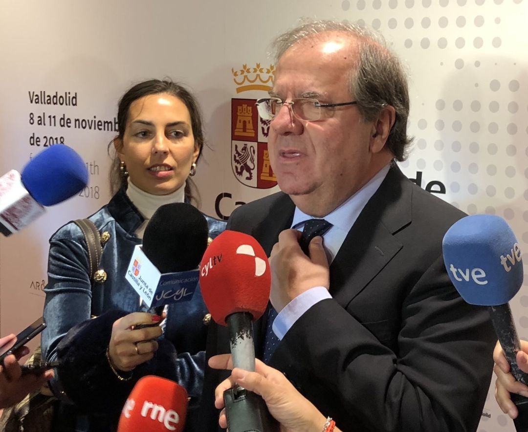 El presidente de la Junta, Juan Vicente Herrera, en un acto reciente El presidente de la Junta, Juan Vicente Herrera, en un acto reciente