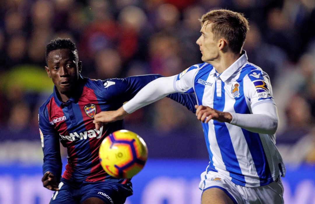 Llorente en una acción del último partido contra el Levante Llorente en una acción del último partido contra el Levante