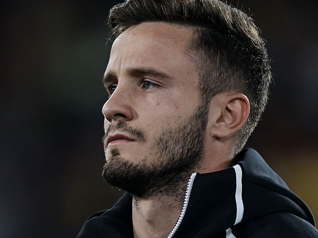Saúl, durante un partido con la absoluta. Saúl, durante un partido con la absoluta.
