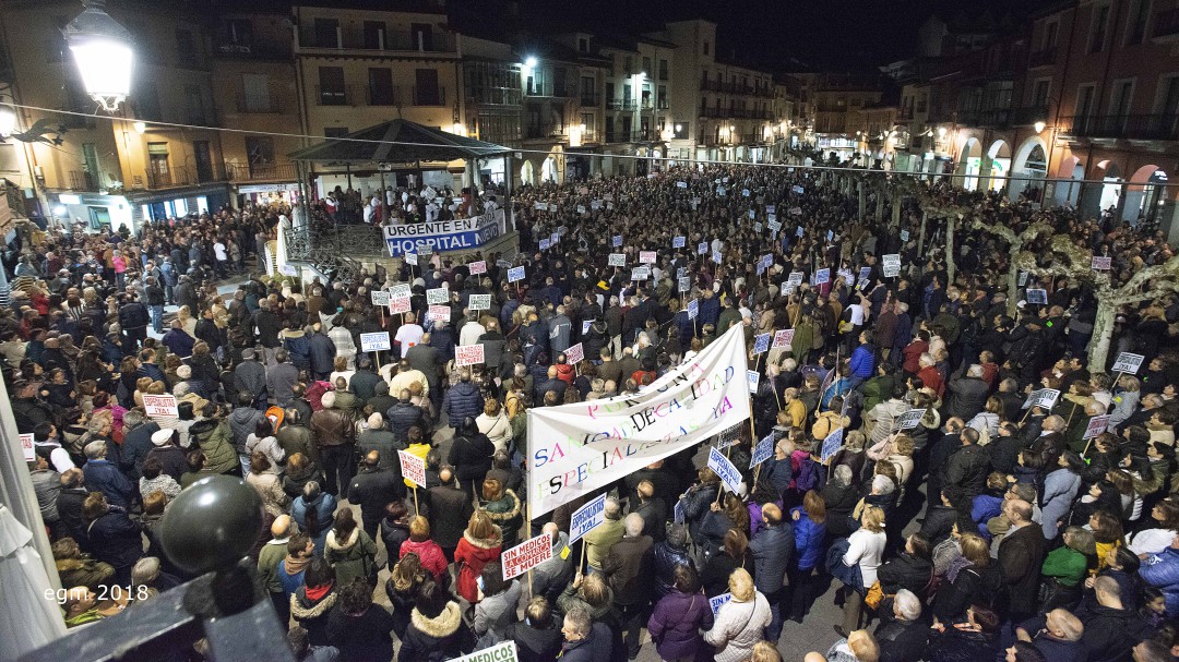 La Ribera se echa a la calle por la sanidad
