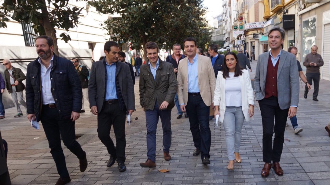 Pablo Casado, al PSOE de Córdoba: Solo quieren cambiar nombres de calles y cambiar titularidades de iglesias