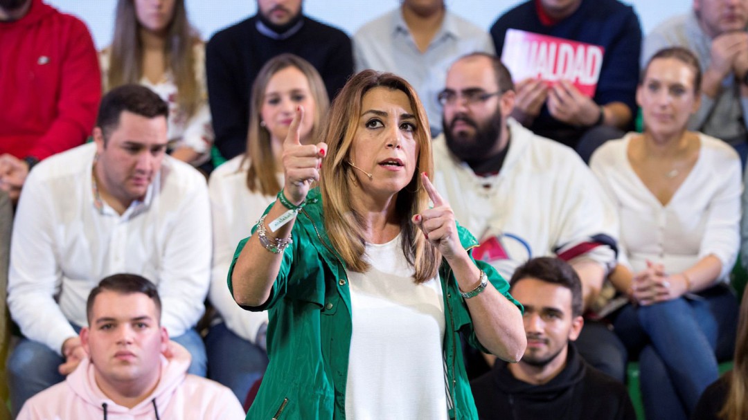 Susana Díaz: Quien vote a Ciudadanos es para que gobierne el PP