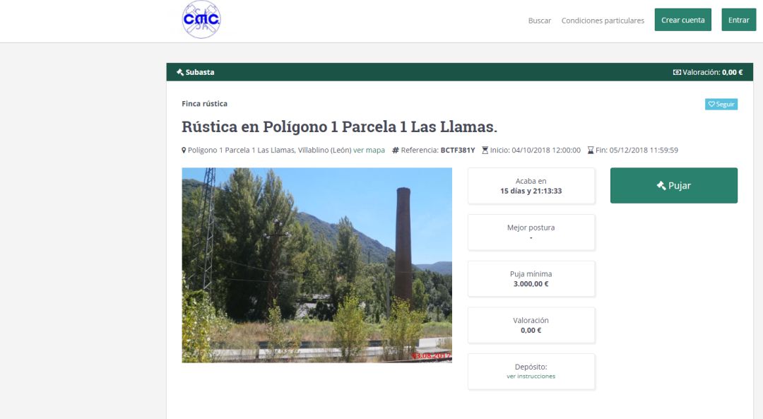Aparece en la página de CMC Aparece en la página de CMC