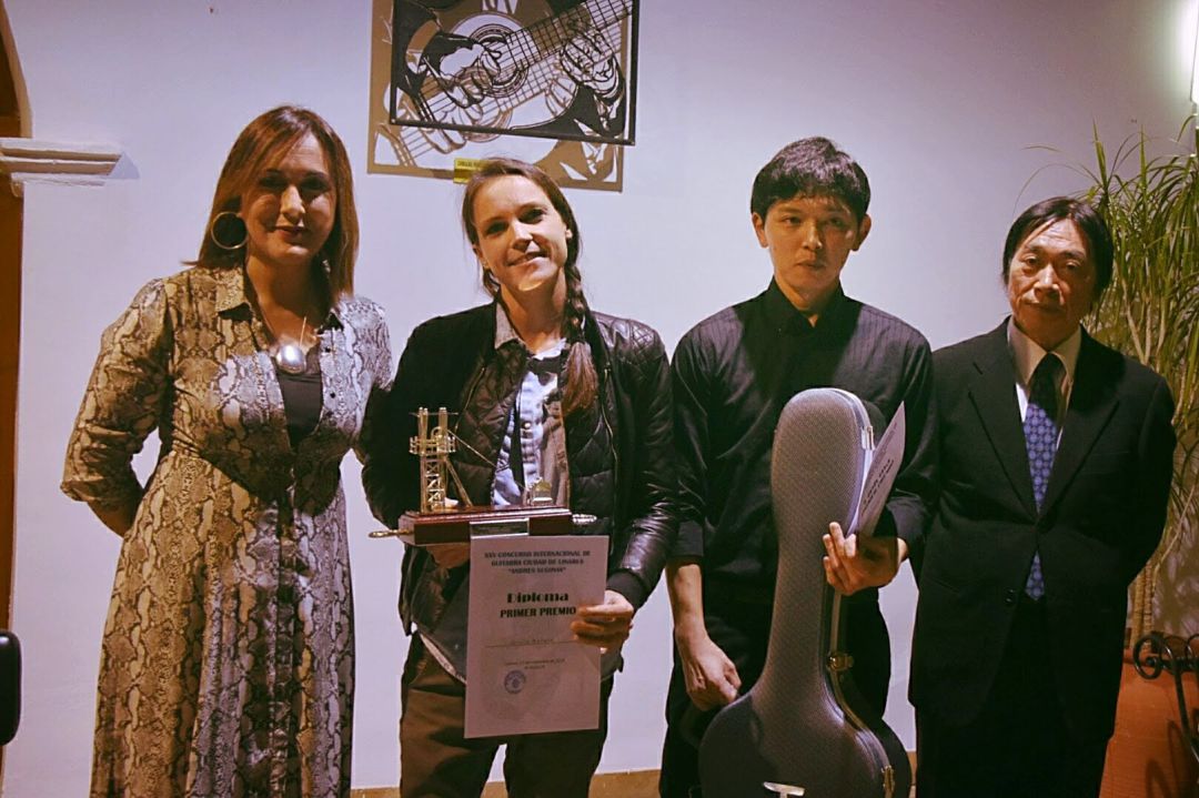 Premios compartidos en la reñida final del Concurso Internacional de Guitarra Andrés Segovia Premios compartidos en la reñida final del Concurso Internacional de Guitarra Andrés Segovia