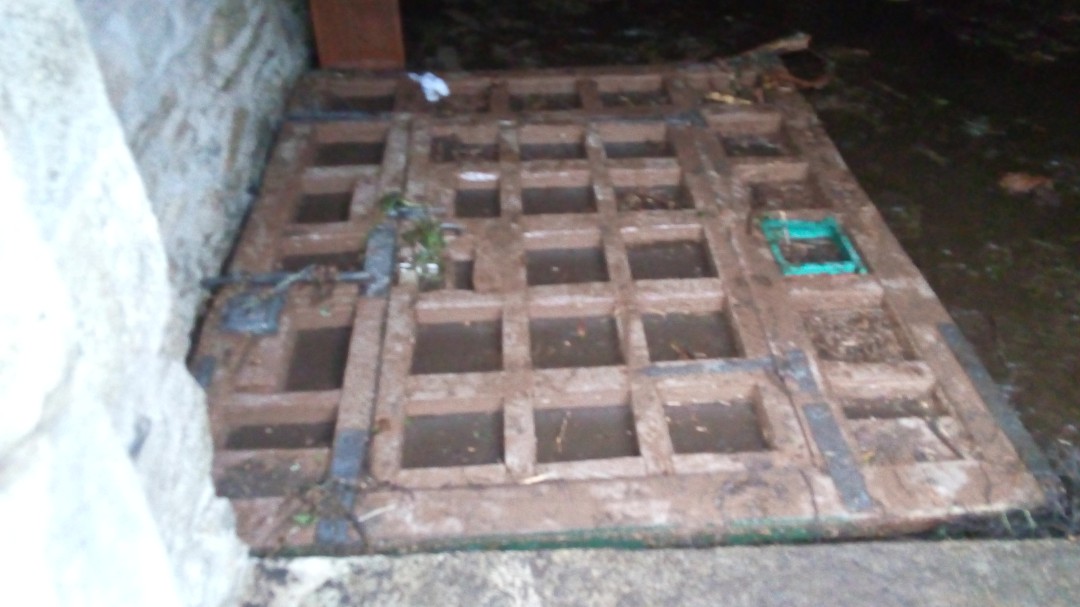 El Convento de Valdeflores completamente inundado