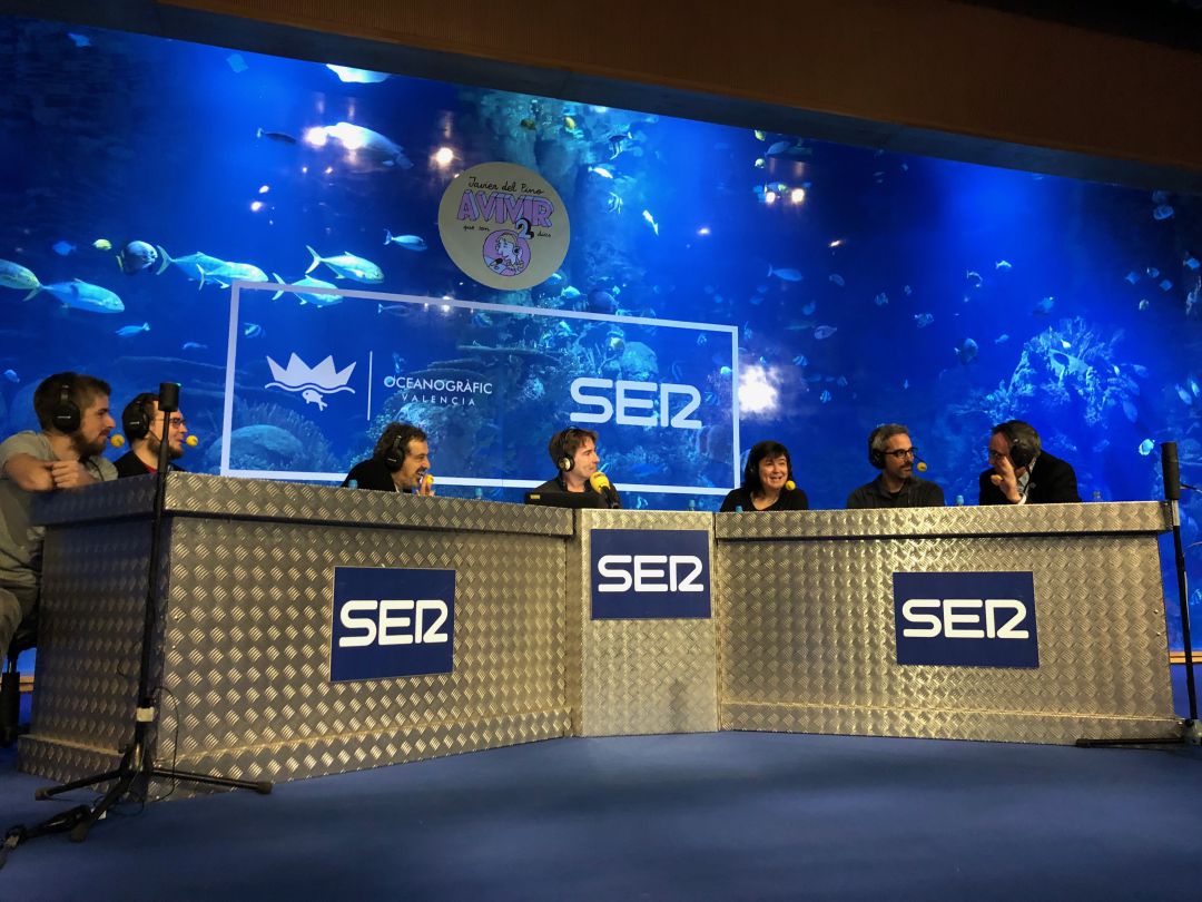 "A vivir que son dos días" desde L'Oceanogràfic de Valencia "A vivir que son dos días" desde L'Oceanogràfic de Valencia