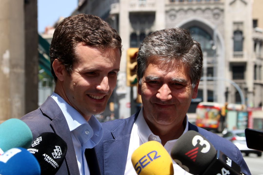 Pablo Casado e Ignacio Cosidó, en una fotografía de archivo. Pablo Casado e Ignacio Cosidó, en una fotografía de archivo.