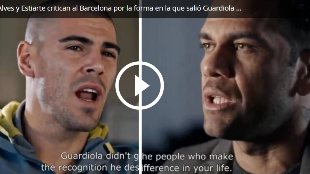 Valdés, Dani Alves y Estiarte cargan contra el Barcelona por la forma en la que salió Guardiola en 2012