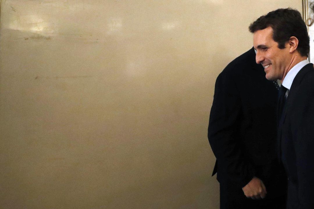 El presidente del Partido Popular, Pablo Casado. El presidente del Partido Popular, Pablo Casado.
