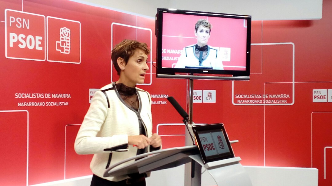 María Chivite: el cuatripartito veta el debate porque no quiere pagar a las madres