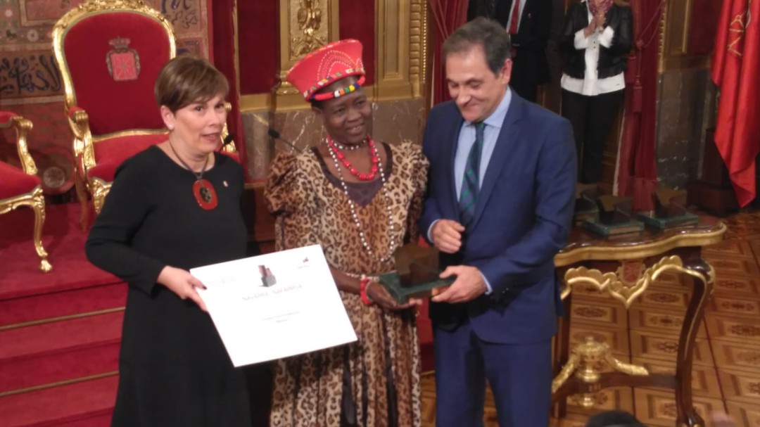 Cuatro activistas africanas por los derechos humanos reciben el XVI Premio Internacional Navarra a la Solidaridad