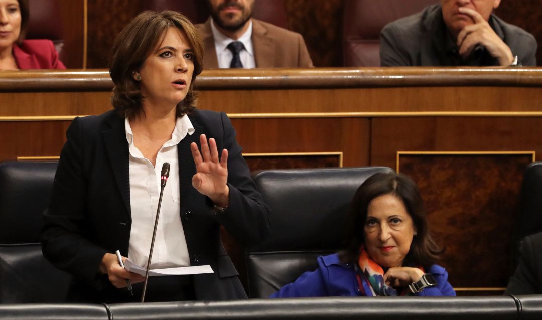 Dolores Delgado en el Congreso de los Diputados Dolores Delgado en el Congreso de los Diputados