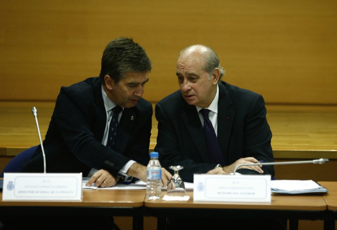 Jorge Fernández Díaz e Ignacio Cosidó, en una fotografía de archivo. Jorge Fernández Díaz e Ignacio Cosidó, en una fotografía de archivo.