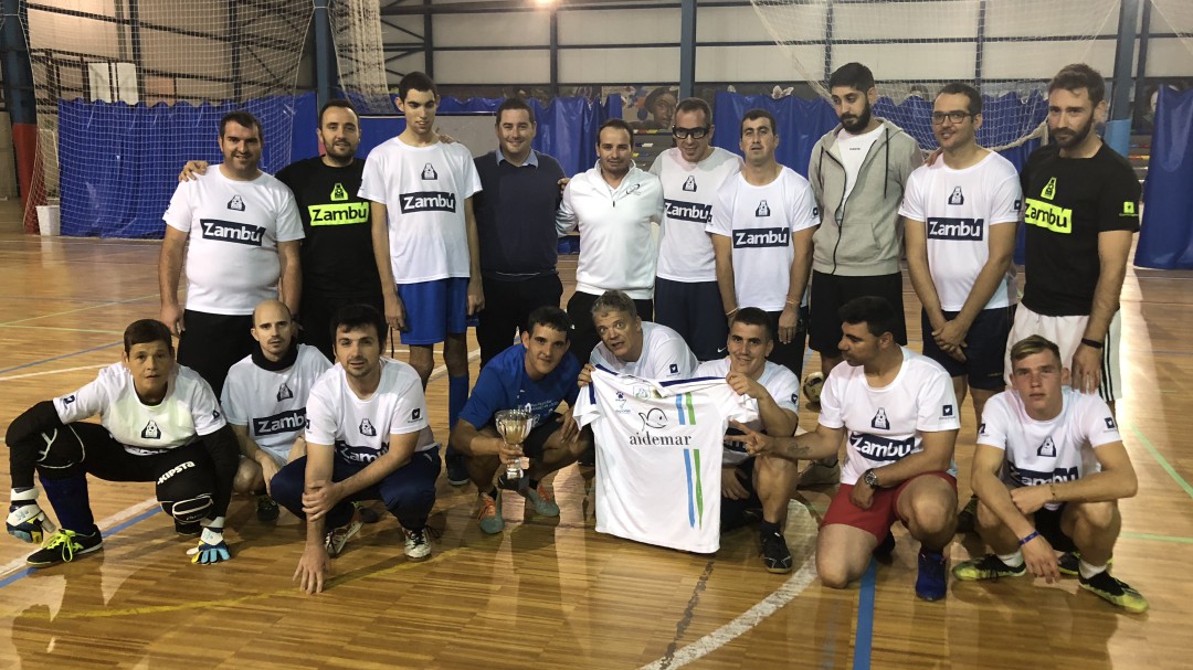 Aidemar luce en el Nacional de fútbol sala con otros siete clubes murcianos
