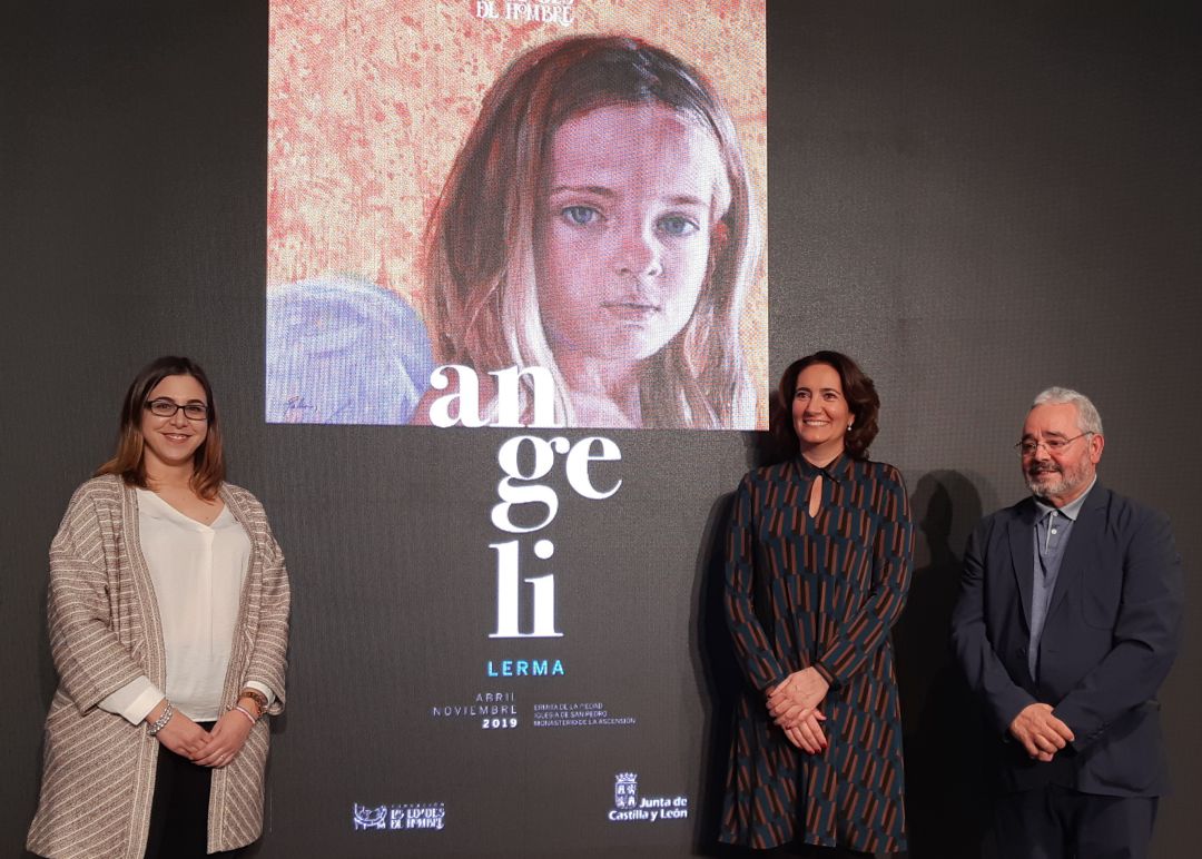 De izda a dcha: Celia Izquierdo, alcaldesa de Lerma, Josefa García Cirac, consejera de Cultura y Gonzalo Jiménez, secretario general de la Fundaciòn Las Edades del Hombre De izda a dcha: Celia Izquierdo, alcaldesa de Lerma, Josefa García Cirac, consejera de Cultura y Gonzalo Jiménez, secretario general de la Fundaciòn Las Edades del Hombre