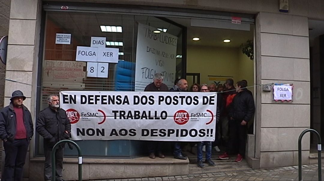 Los trabajadores de Dornier llevan 82 días de huelga Los trabajadores de Dornier llevan 82 días de huelga