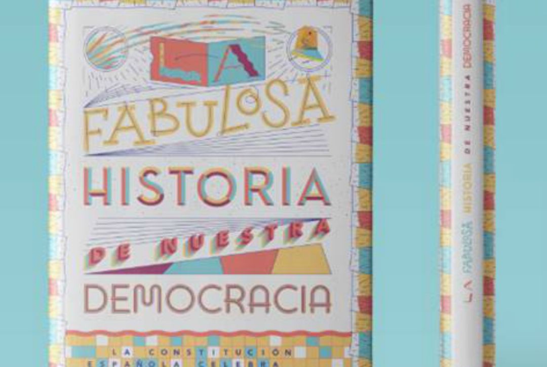 Portada del libro sobre la historia de la Constitución. Portada del libro sobre la historia de la Constitución.