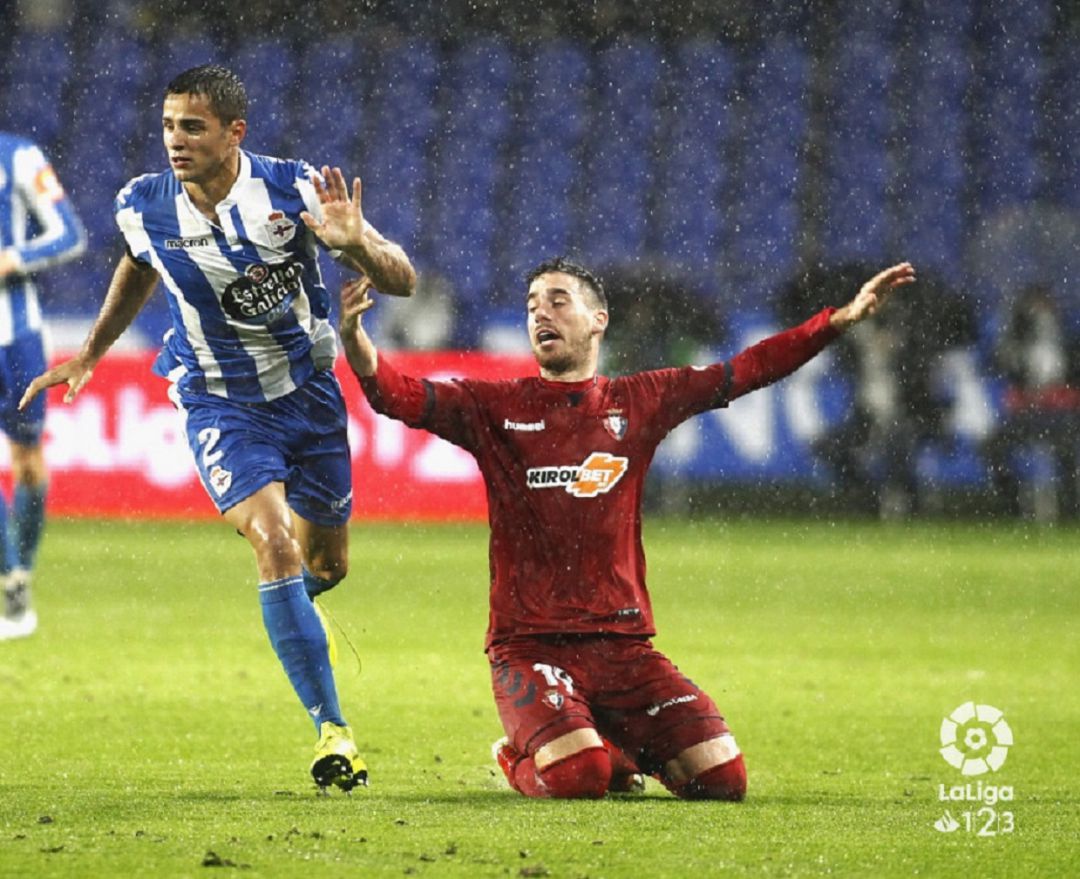 La racha de Osasuna se ahoga en A Coruña La racha de Osasuna se ahoga en A Coruña