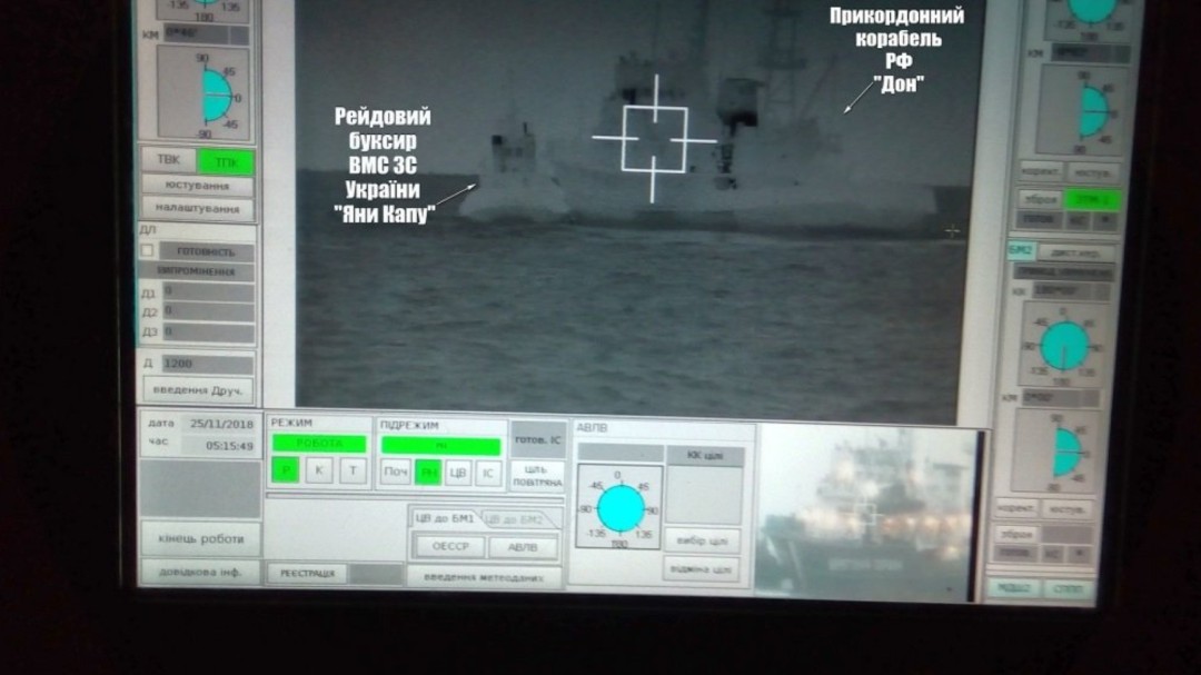 Ucrania acusa a Rusia de disparar mientras aumentan las tensiones en el Mar Negro