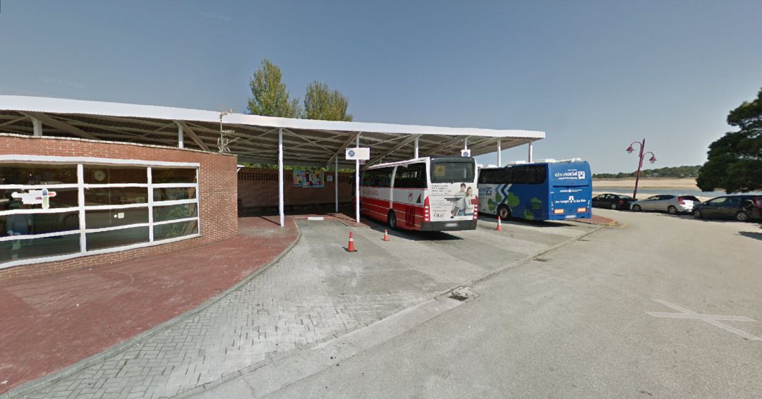 Imagen de archivo de la estación de autobuses de San Vicente de la Barquera. Imagen de archivo de la estación de autobuses de San Vicente de la Barquera.
