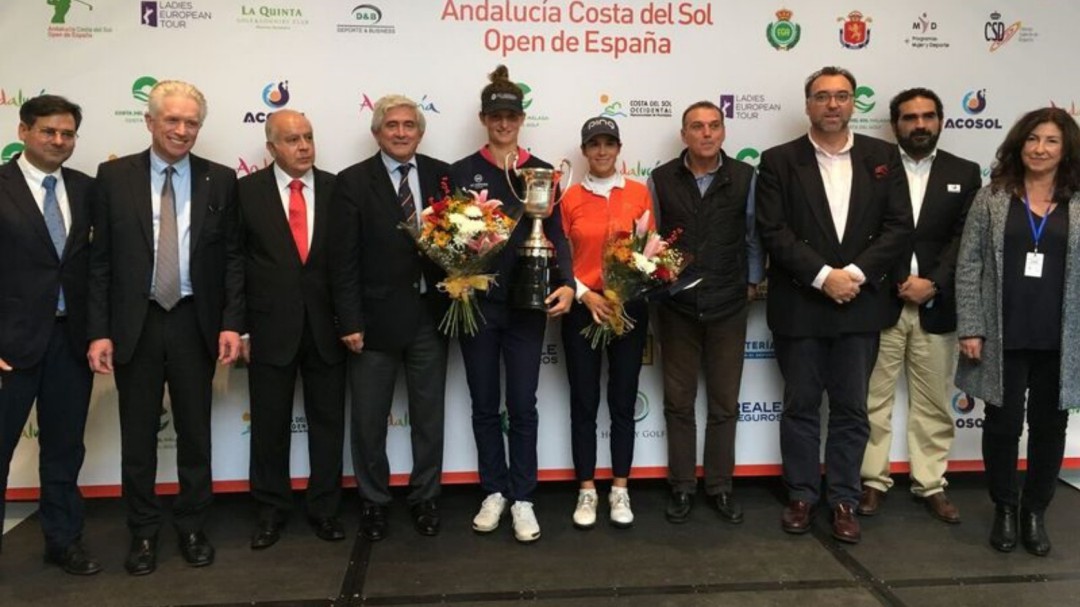 Anne Van Dam campeona del Andalucía Costa del Sol Open de España