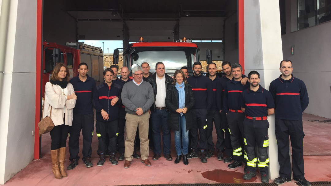El parque de bomberos de Martos afronta su recta final para abrir a principios de 2019