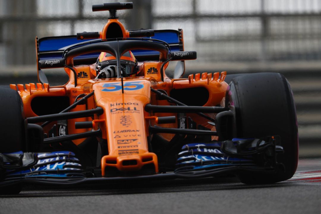Carlos Sainz, en su primera toma de contacto con McLaren. Carlos Sainz, en su primera toma de contacto con McLaren.