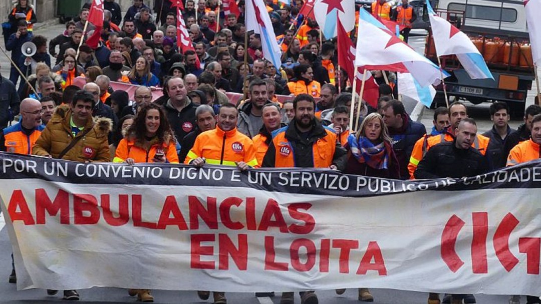 Trabajadores de las ambulancias reclaman un servicio de calidad