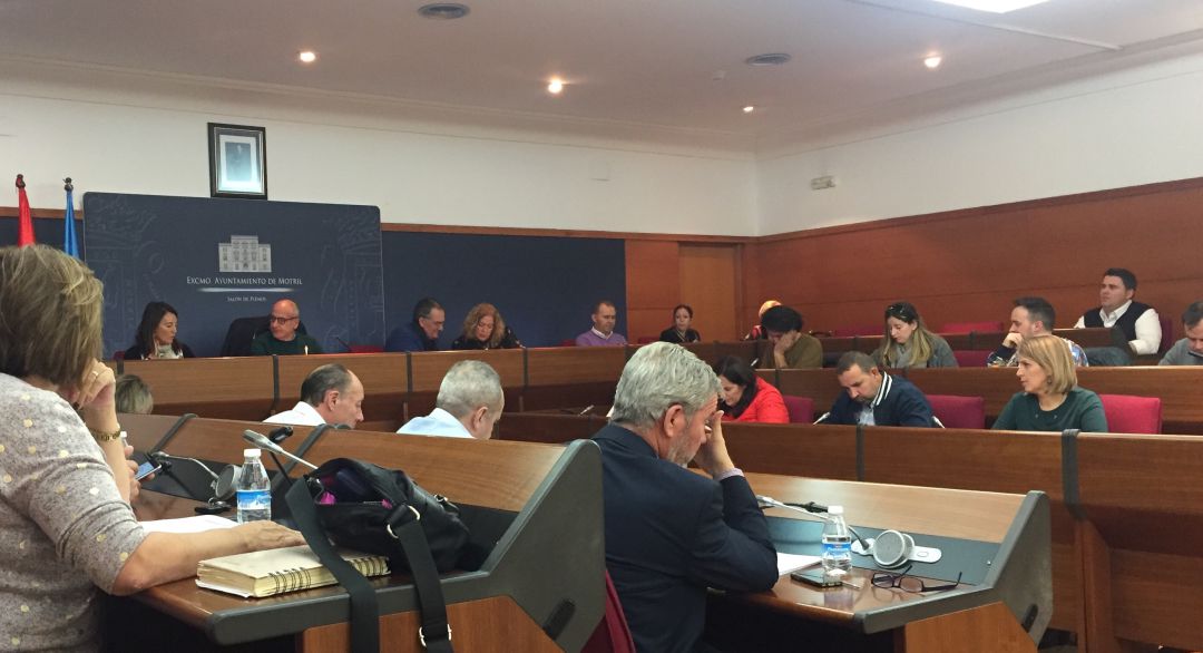Imagen de la sesión plenaria de la Macomunidad Imagen de la sesión plenaria de la Macomunidad
