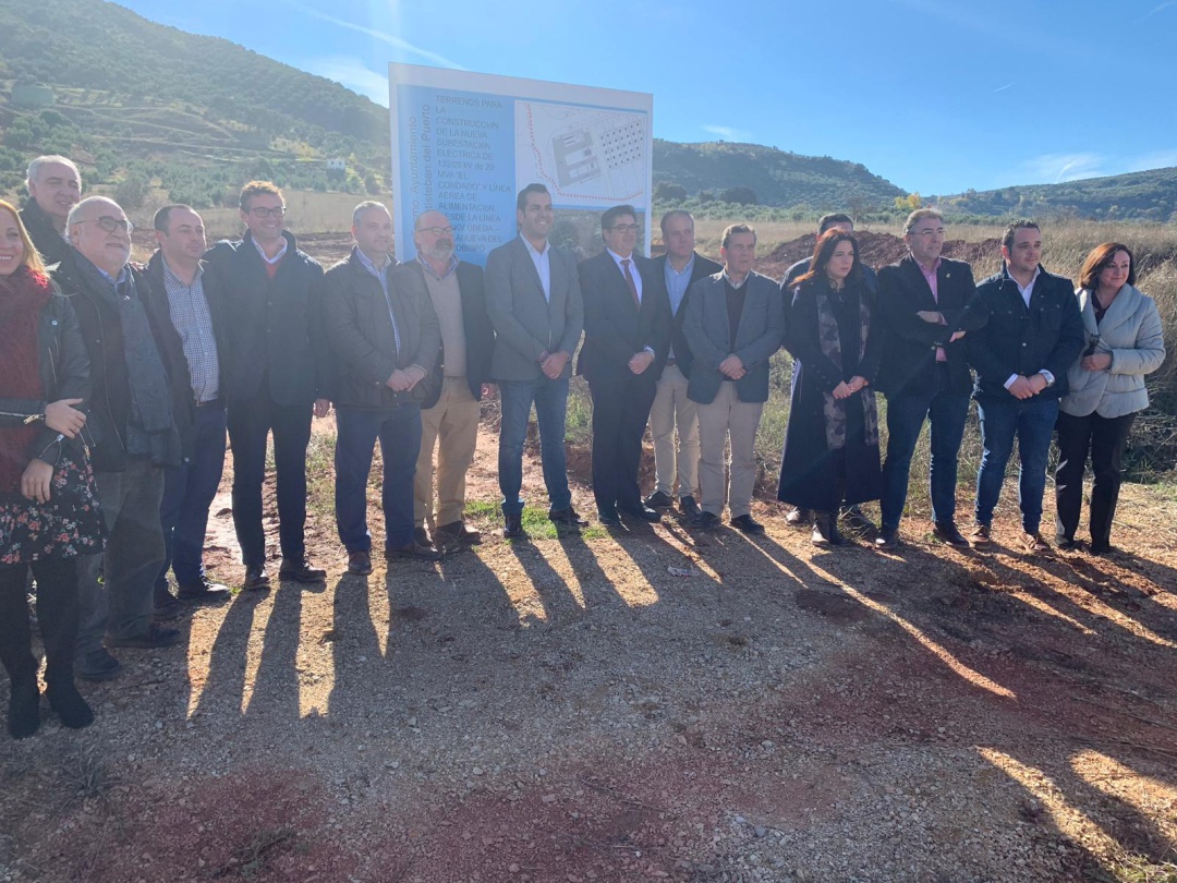 Acto de presentación del proyecto en el polígono El Condado de Santisteban del Puerto. Acto de presentación del proyecto en el polígono El Condado de Santisteban del Puerto.