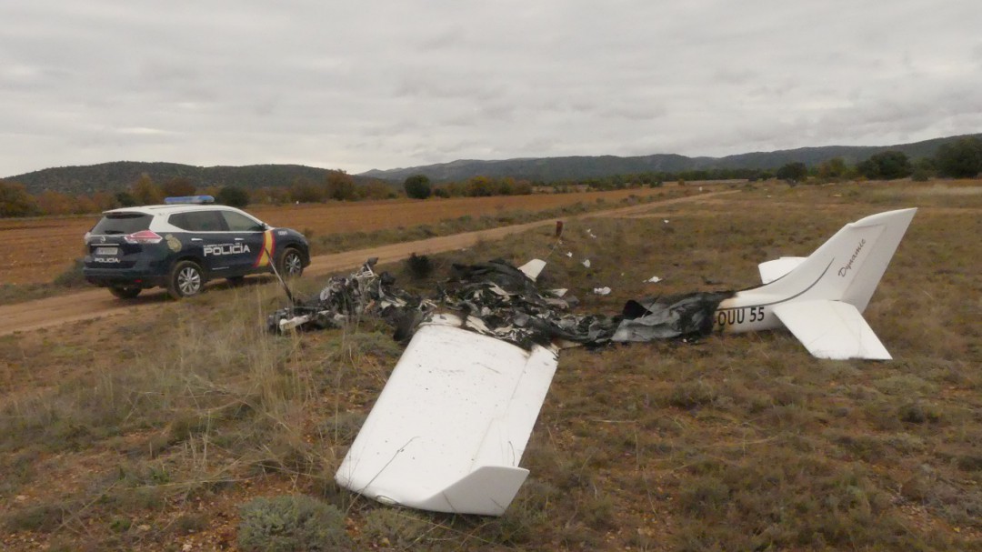 El misterio de la avioneta con matrícula falsa y sin plan de vuelo