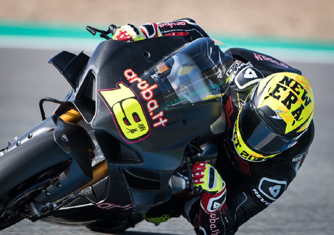 Álvaro Bautista termina cuarto en el test de Superbike Álvaro Bautista termina cuarto en el test de Superbike