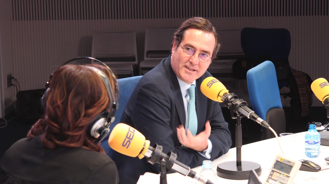 Antonio Garamendi: La jubilación forzosa va a servir para crear empleo de calidad en los jóvenes