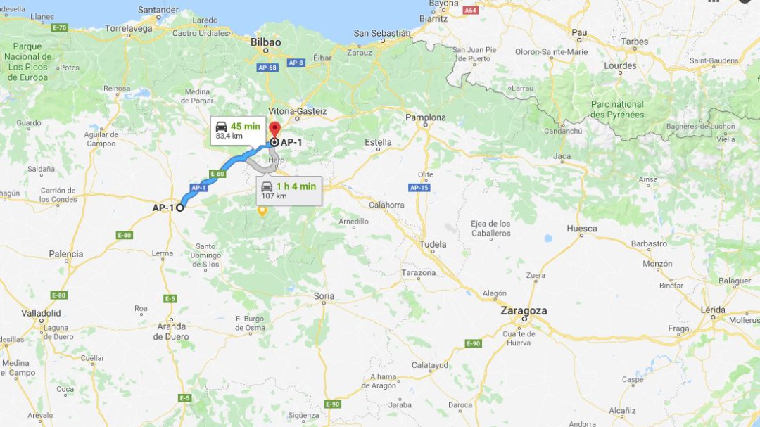 La autopista AP-1 se convierte en la primera que deja de cobrar peaje