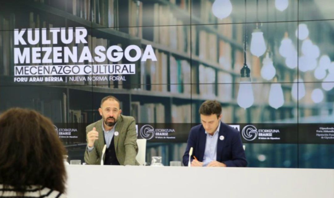 Impulso fiscal en Gipuzkoa al mecenazgo cultural Impulso fiscal en Gipuzkoa al mecenazgo cultural