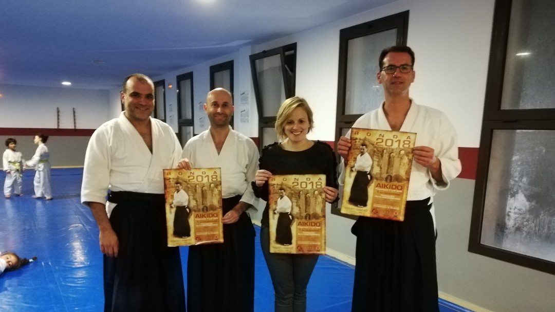 El Club Aikido Ronda y el Área de Deportes organizan el primer curso nacional de este arte marcial en la ciudad