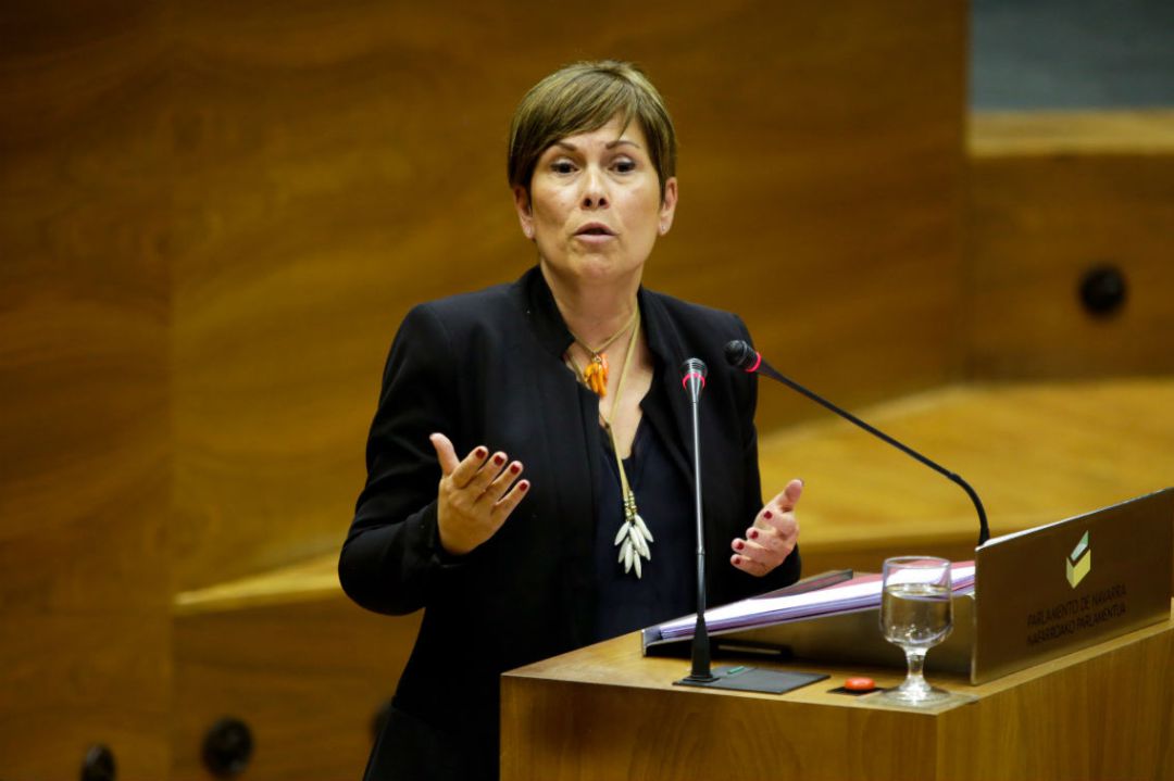 Uxue Barkos, presidenta de Gobierno de Navarra Uxue Barkos, presidenta de Gobierno de Navarra