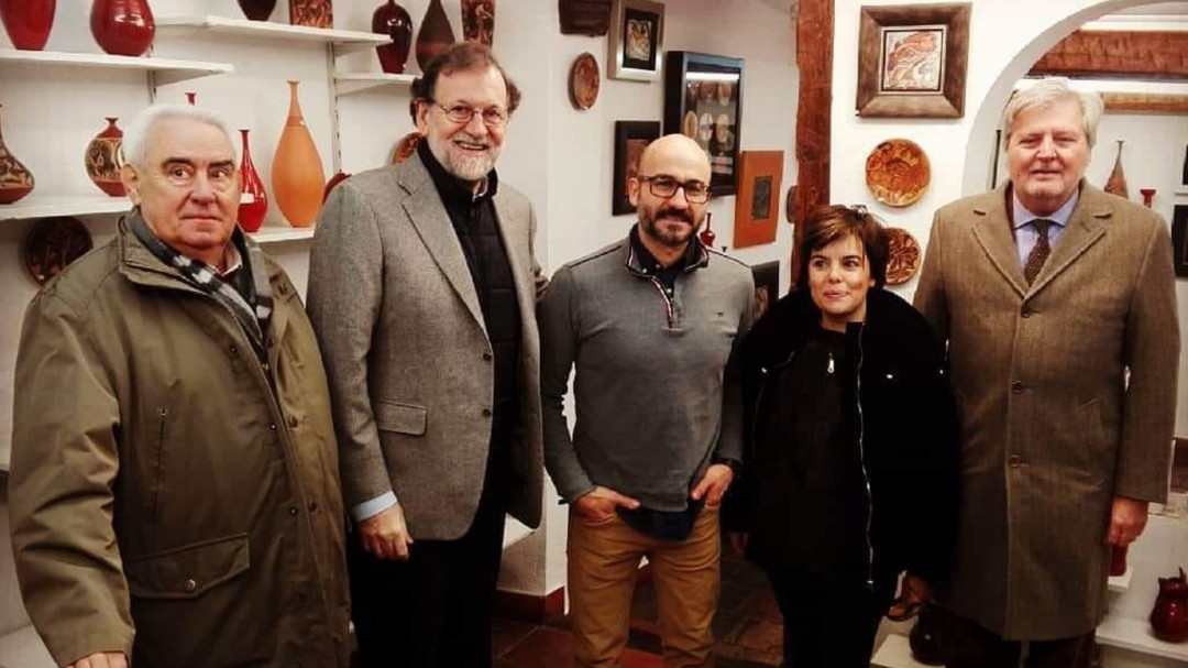 Rajoy visita Cuenca junto a Sáenz de Santamaría y Méndez de Vigo