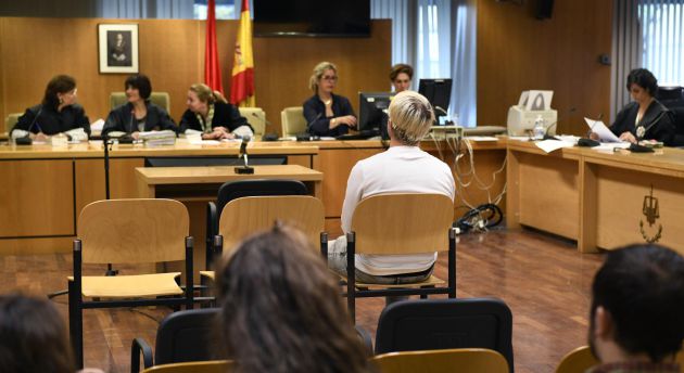 Dalas durante el juicio Dalas durante el juicio