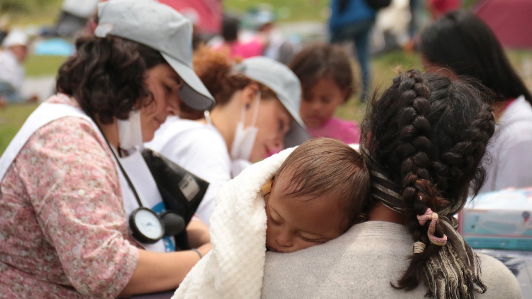 Un millón de desplazados venezolanos en riesgo