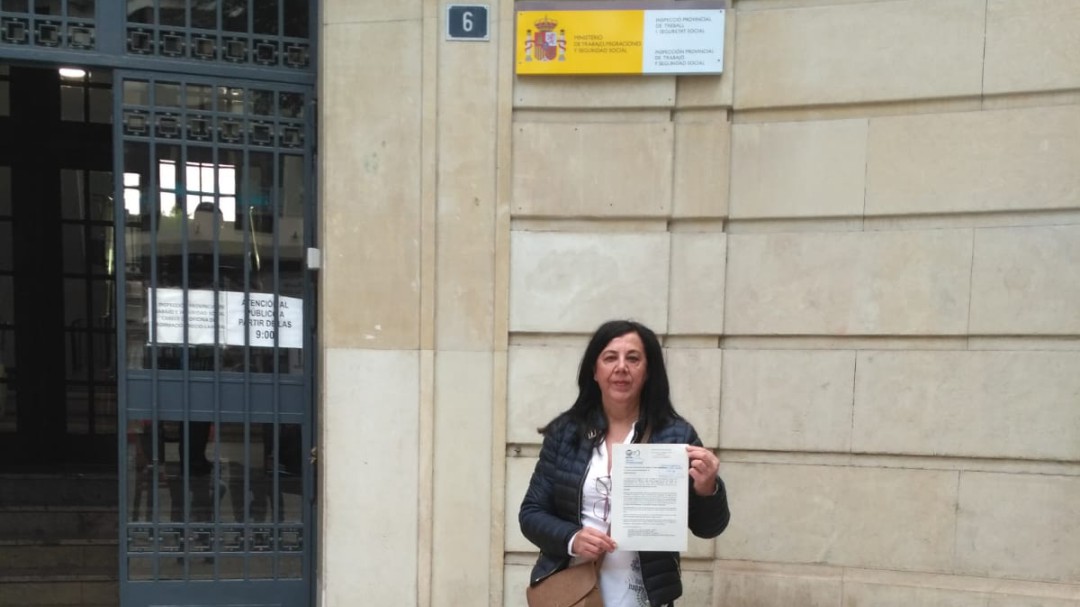 Los trabajadores de los centros dependientes de la Conselleria de Igualdad se plantan