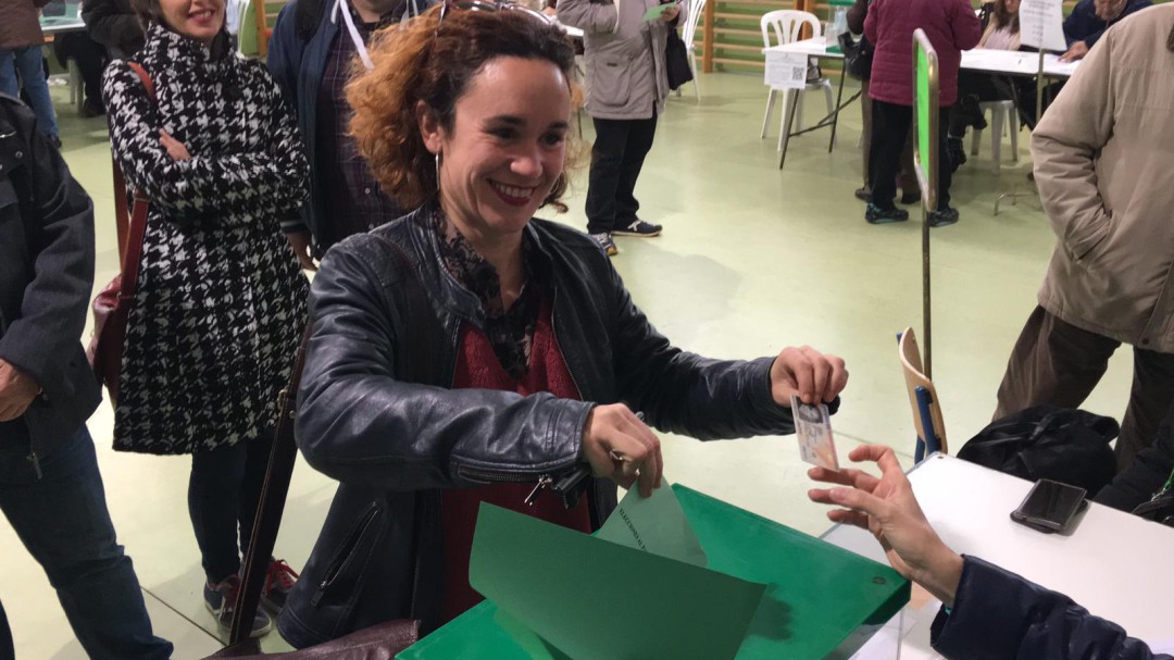 Ana Naranjo confía en el éxito de Adelante Andalucía