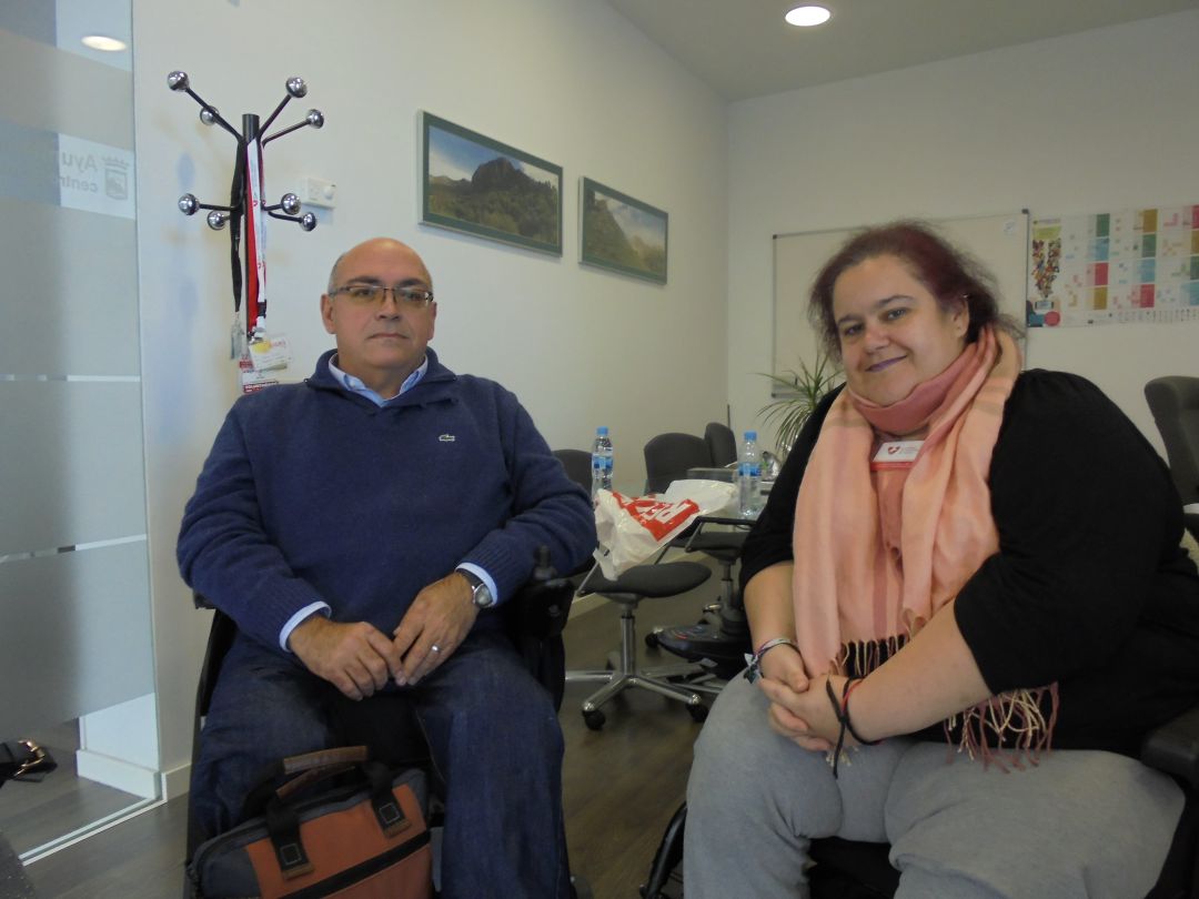 "Las personas con discapacidad nos sentimos indefensas" "Las personas con discapacidad nos sentimos indefensas"