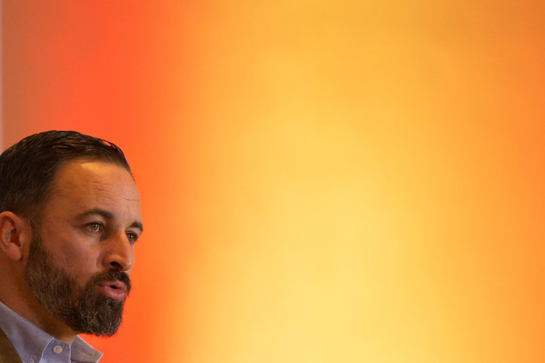 El presidente de VOX, Santiago Abascal. El presidente de VOX, Santiago Abascal.