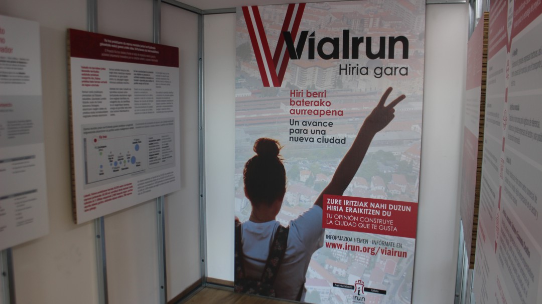 El proyecto Vía Irun se visibiliza para buscar la participación de la ciudadanía