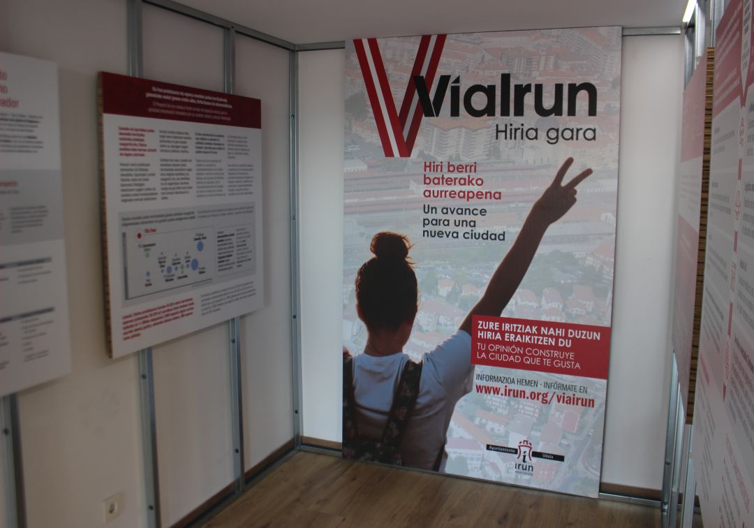 El proyecto Vía Irun se visibiliza para buscar la participación de la ciudadanía