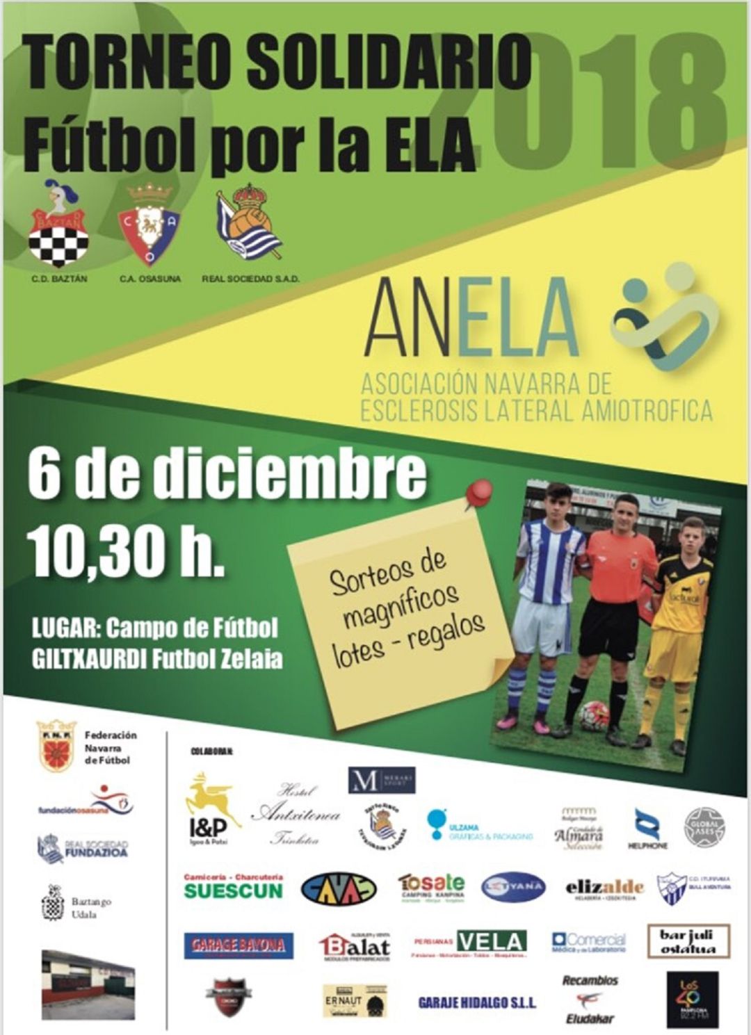 Torneo solidario "Fútbol por la ELA" Torneo solidario "Fútbol por la ELA"