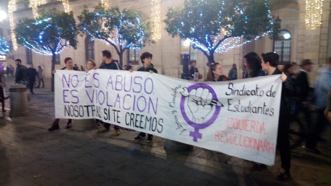 Sevilla insiste en su rechazo a La Manada